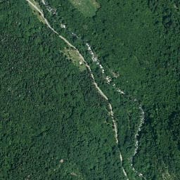 Vue satellite de Cabane de Santa Ana à Oô