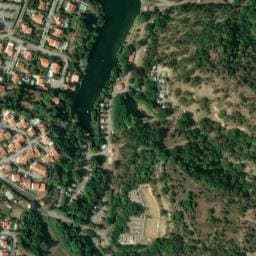 Vue satellite de Lac de Vinça à Arboussols