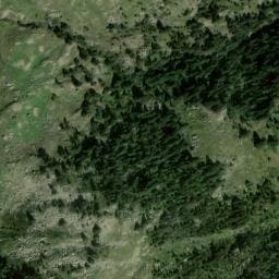 Vue satellite de Cabana Basses de Rius à Bagnères-de-Luchon
