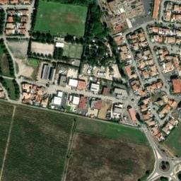 Vue satellite de Cap Sud à Alénya