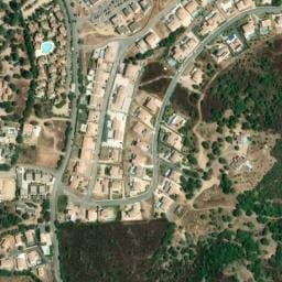 Vue satellite de Le Belgodere à Palasca