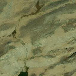 Vue satellite de Large bivouac possible à Formiguères