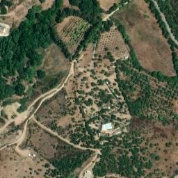 Vue satellite de Camping Domaine Le Clos des chênes à Palasca