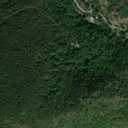 Vue satellite de El Manau à Jujols