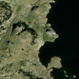 Vue satellite de Refuge de Colomers à Sentein