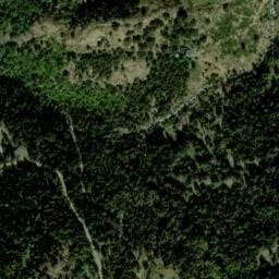 Vue satellite de Refuge Vallferrera à Auzat