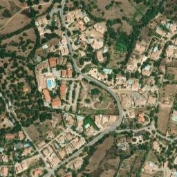 Vue satellite de L'orniccio à Monticello
