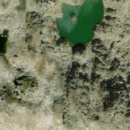 Vue satellite de Refuge Mataro à Couflens