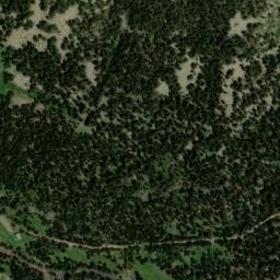 Vue satellite de Refugio de Coronas / Pescadores à Bagnères-de-Luchon