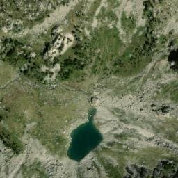 Vue satellite de Refugi nou de Besiberri à Bagnères-de-Luchon