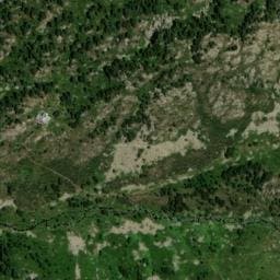 Vue satellite de Refuge des Bésines à Mérens-les-Vals