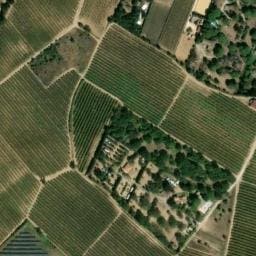 Vue satellite de La Mignane à Théza