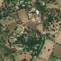 Vue satellite de Cantarettu à Aregno