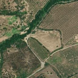 Vue satellite de Camping à la ferme Chez Rose à Monticello