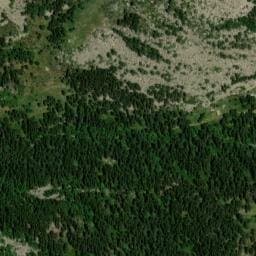 Vue satellite de Cabane des Bésines à Mérens-les-Vals