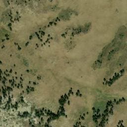 Vue satellite de Refuge pastoral des tres fonts à Les Angles
