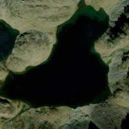 Vue satellite de Refuge Baiau (Josep Maria Montfort) à Auzat