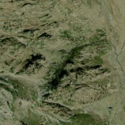 Vue satellite de Refuge du Pla de l'Estany (Joan Canut) à Auzat