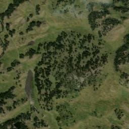 Vue satellite de Abri du Rec de la Llosa à Les Angles
