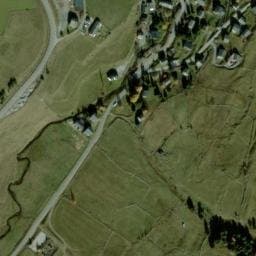 Vue satellite de Fontaine route de la Quillane à Matemale