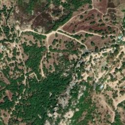 Vue satellite de Camping Monte d'Ortu à Aregno