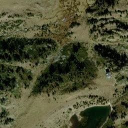 Vue satellite de Refuge de la Comapedrosa à Auzat