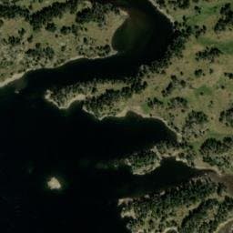 Vue satellite de Bivouac à Formiguères à Formiguères