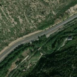 Vue satellite de CAMPING DOMAINE MAS DE LASTOURG à Fuilla