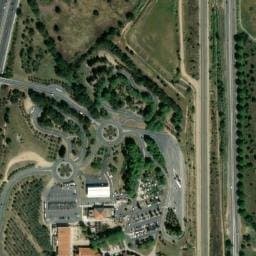 Vue satellite de Aire de camping-car à Villemolaque à Villemolaque