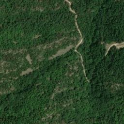 Vue satellite de Refuge forestier du Mas Malet à Estoher