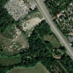 Vue satellite de CAMPING DOMAINE DE MAEL à Saint-André