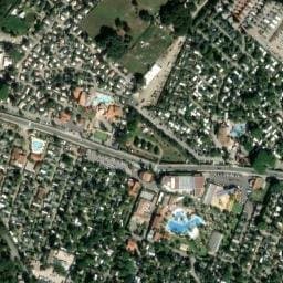 Vue satellite de Camping Les Jardins Catalans à Saint-André