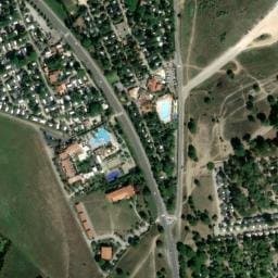 Vue satellite de Camping La Marende à Argelès-sur-Mer