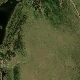 Vue satellite de Abri de l'Estagny Llong à Angoustrine-Villeneuve-des-Escaldes