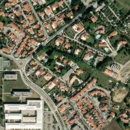 Vue satellite de Camping Le Flamenco à Saint-André