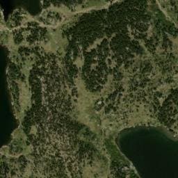Vue satellite de Abri de l'Estany Negre à Angoustrine-Villeneuve-des-Escaldes