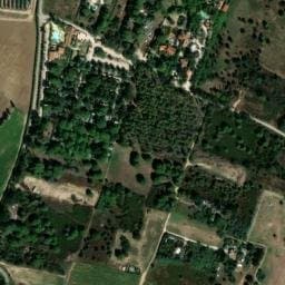 Vue satellite de La pinède enchantée à Saint-André