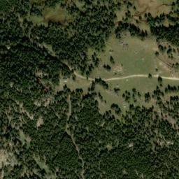 Vue satellite de Abri de La Jasse de Bernardi à Les Angles