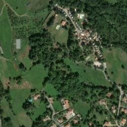 Vue satellite de L'Eau Vive à Corneilla-de-Conflent