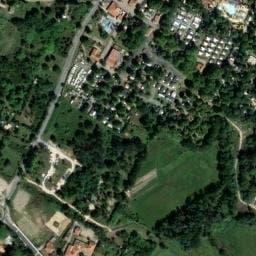 Vue satellite de Camping de Pujol à Argelès-sur-Mer
