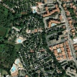 Vue satellite de Les Pins à Argelès-sur-Mer