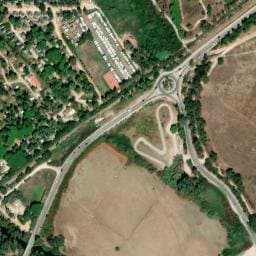 Vue satellite de Camping Dolce Vita à Montegrosso