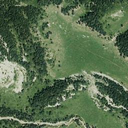 Vue satellite de Cabane d'Es Ordizez à Loudenvielle
