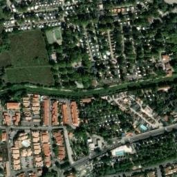 Vue satellite de La Plage à Argelès-sur-Mer