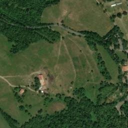 Vue satellite de Camping municipal (2) à La Bastide