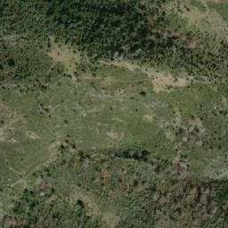 Vue satellite de Funtana di Lumisgiana à Pietralba