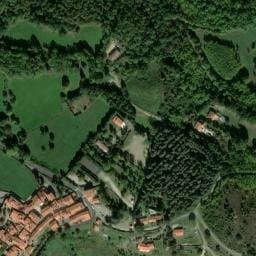 Vue satellite de Aire de camping car Saint Marsal à Prunet-et-Belpuig