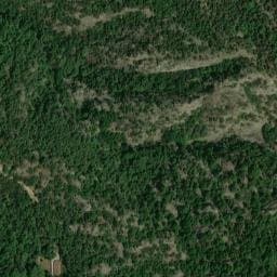 Vue satellite de Refuge de l'Abbaye de Saint-Martin du Canigou à Vernet-les-Bains