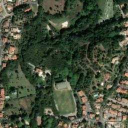 Vue satellite de Aire de camping-car à Laroque-des-Albères à Laroque-des-Albères