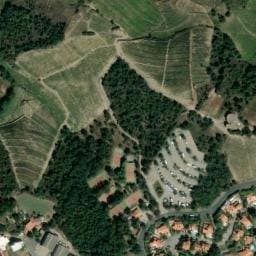 Vue satellite de Parking de Cap Dourats à Argelès-sur-Mer